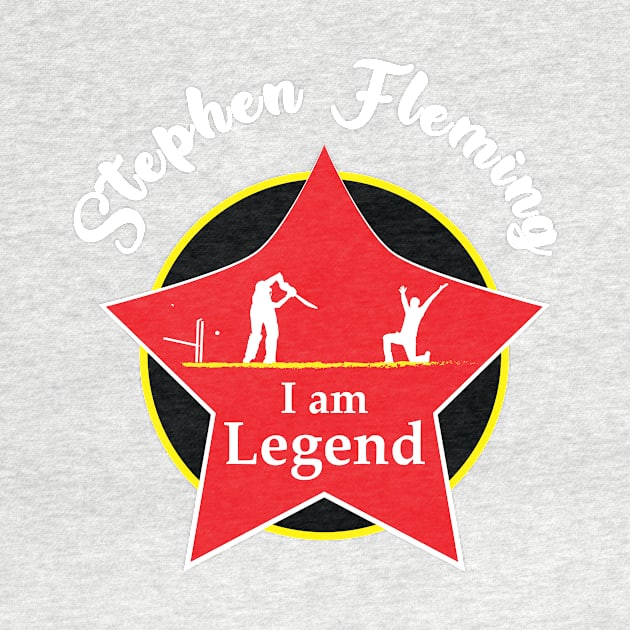 Stephen Fleming - I am Legend T-shirt by VectorPB